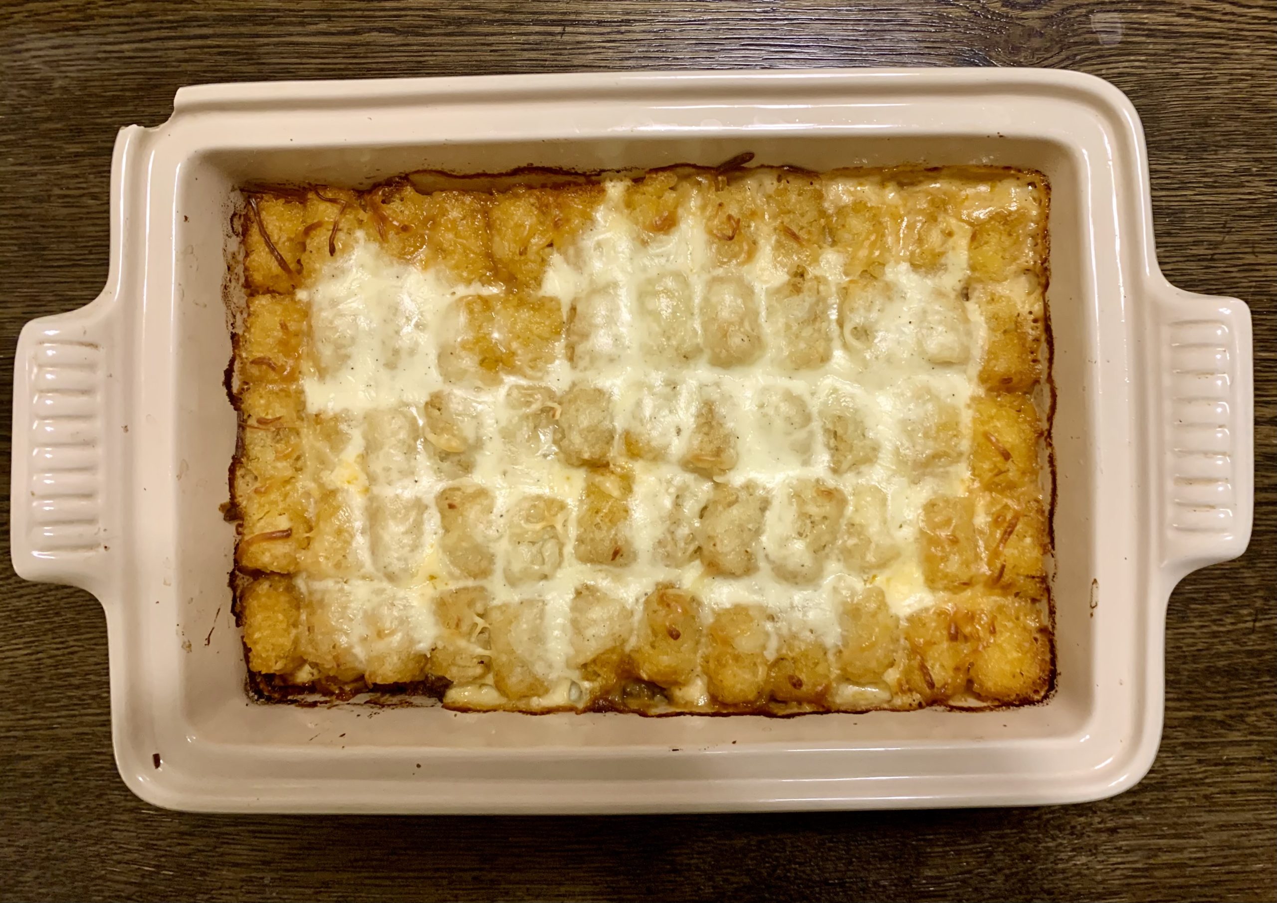 No-Can Tater Tot Hotdish