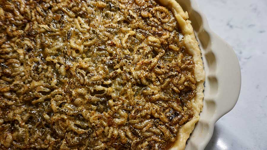 Sweet Manoomin (wild rice) pie