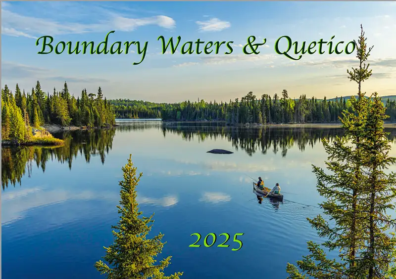 2024Calendar800 2025 boundary Waters Quetico Calendar