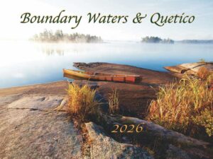 Boundary Waters & Quetico Calendar 2026 Cover