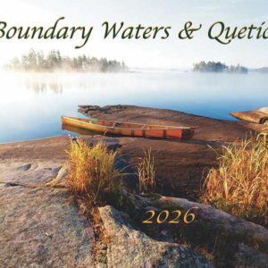 Boundary Waters & Quetico Calendar 2026 Cover